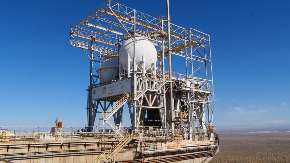 Edwards AFB Historic Rocket Test Stand 1A