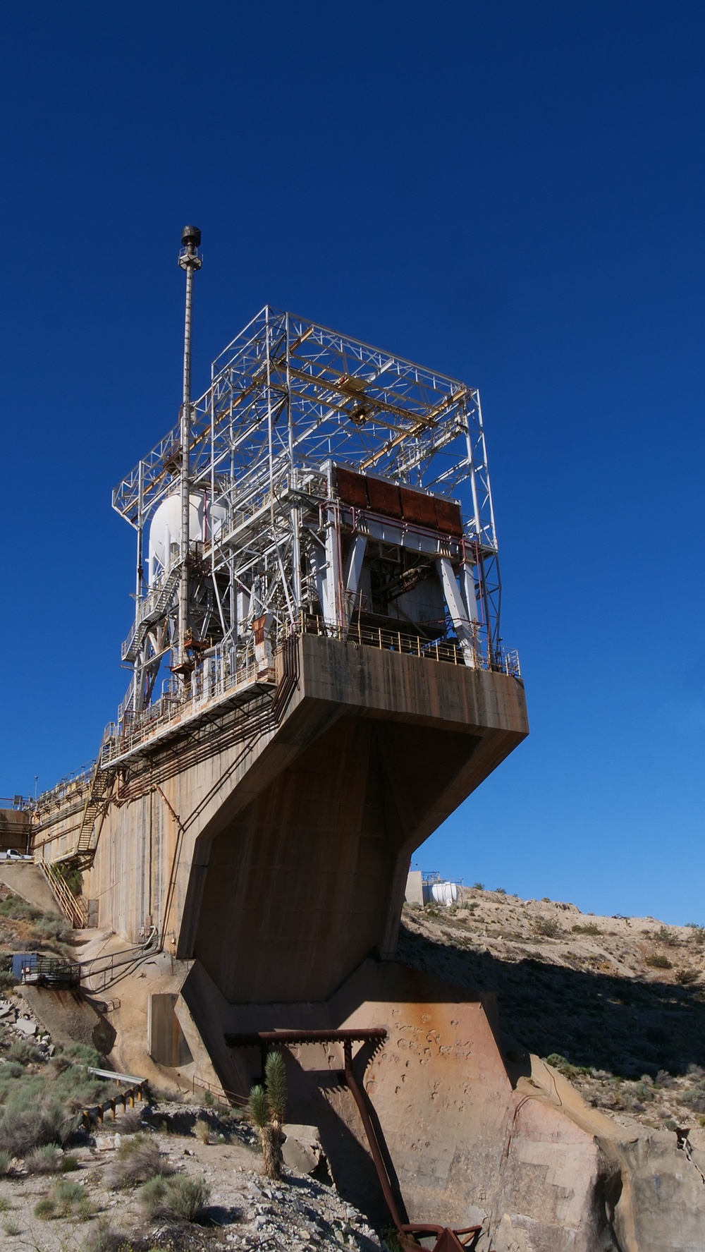 Edwards AFB Historic Rocket Test Stand 1A