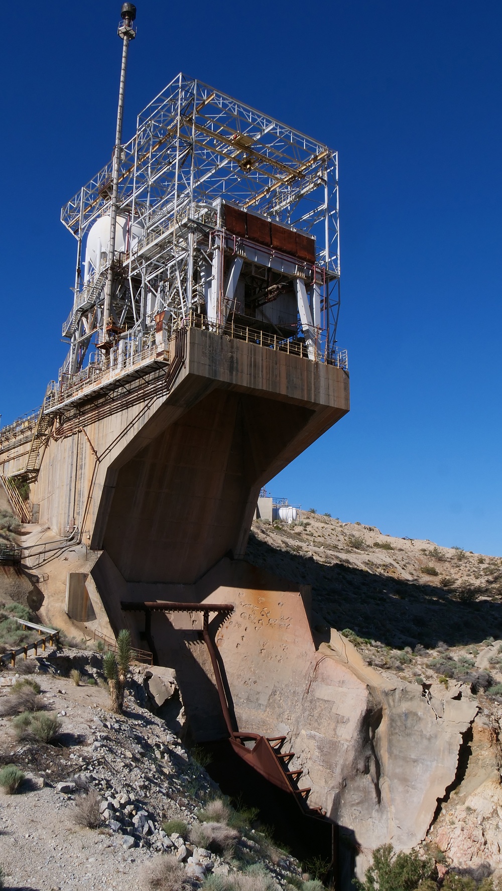 Edwards AFB Historic Rocket Test Stand 1A