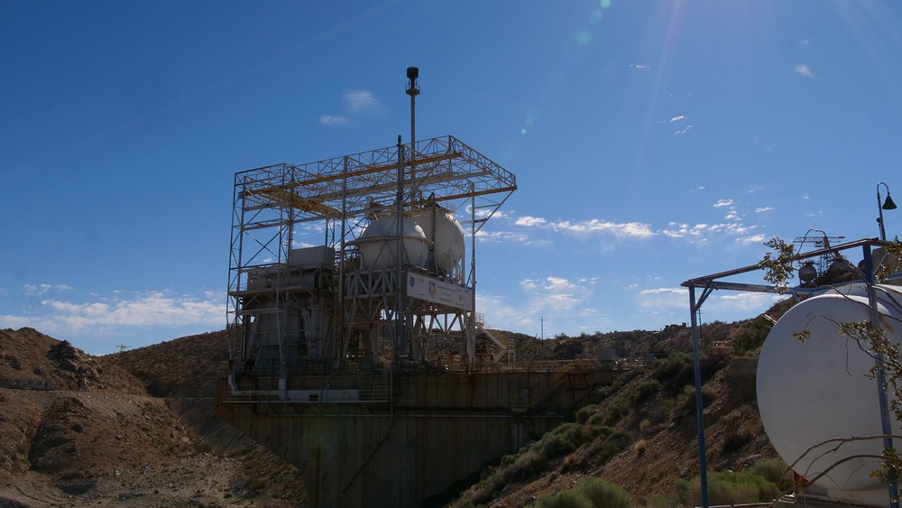 Edwards AFB Historic Rocket Test Stand 1A