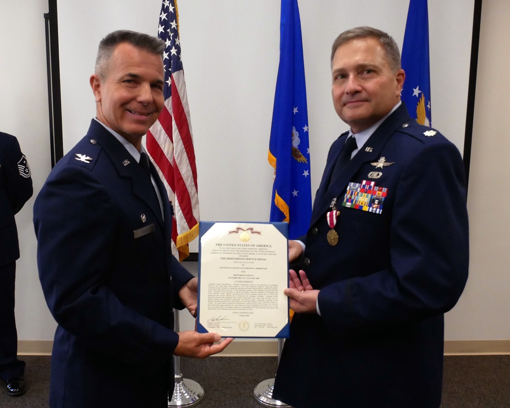 261st COS Change of Command Jan. 2020