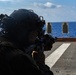 31st MEU Marines and Sailors aboard USS America conduct live fire range