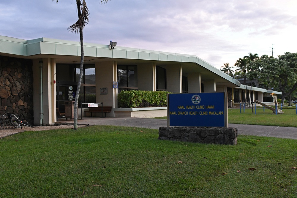 BHC Makalapa Prepared to Screen Patients Prior to Entering the Clinic