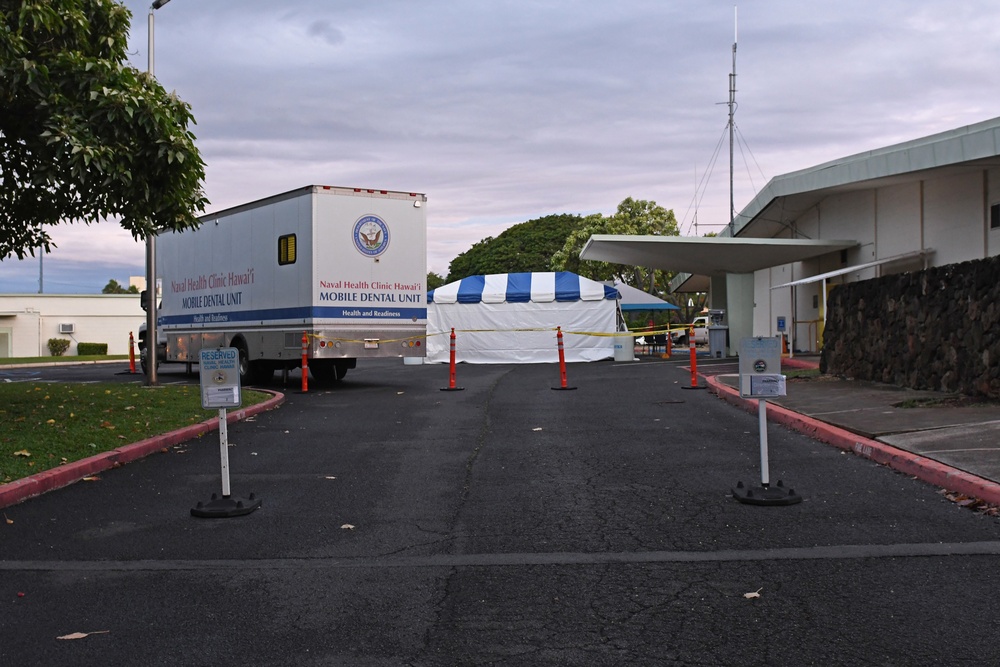 COVID-19 Screening Procedures Set Up at BHC Makalapa