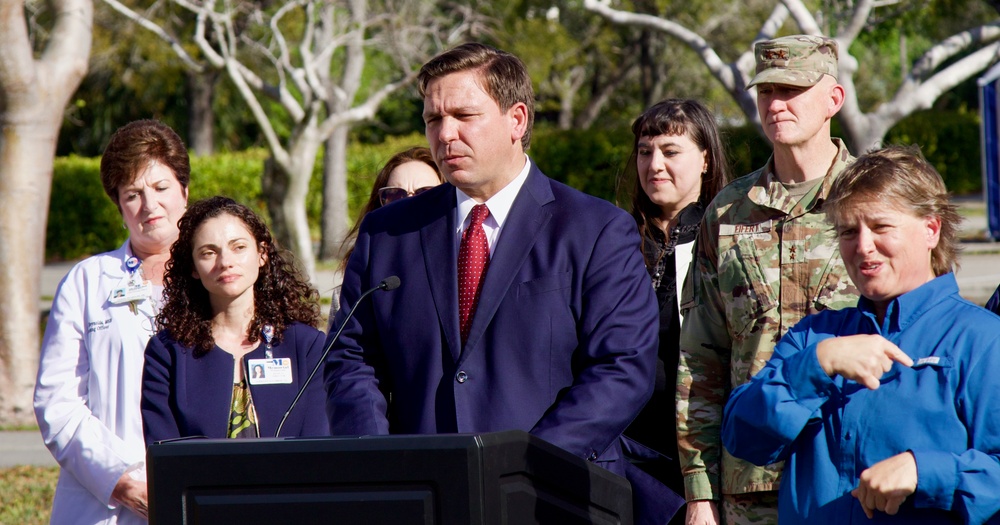 Guard Supports Florida Department of Health's response to COVID-19 in Broward County.