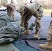 Maryland Guard Unit Setup Tent for Emergency Triage