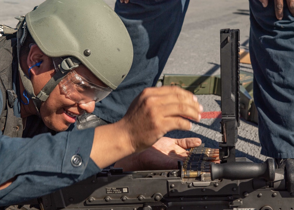 Antietam Conducts Live-Fire Exercise