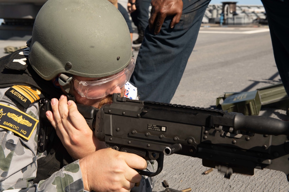 Antietam Conducts Live-Fire Exercise