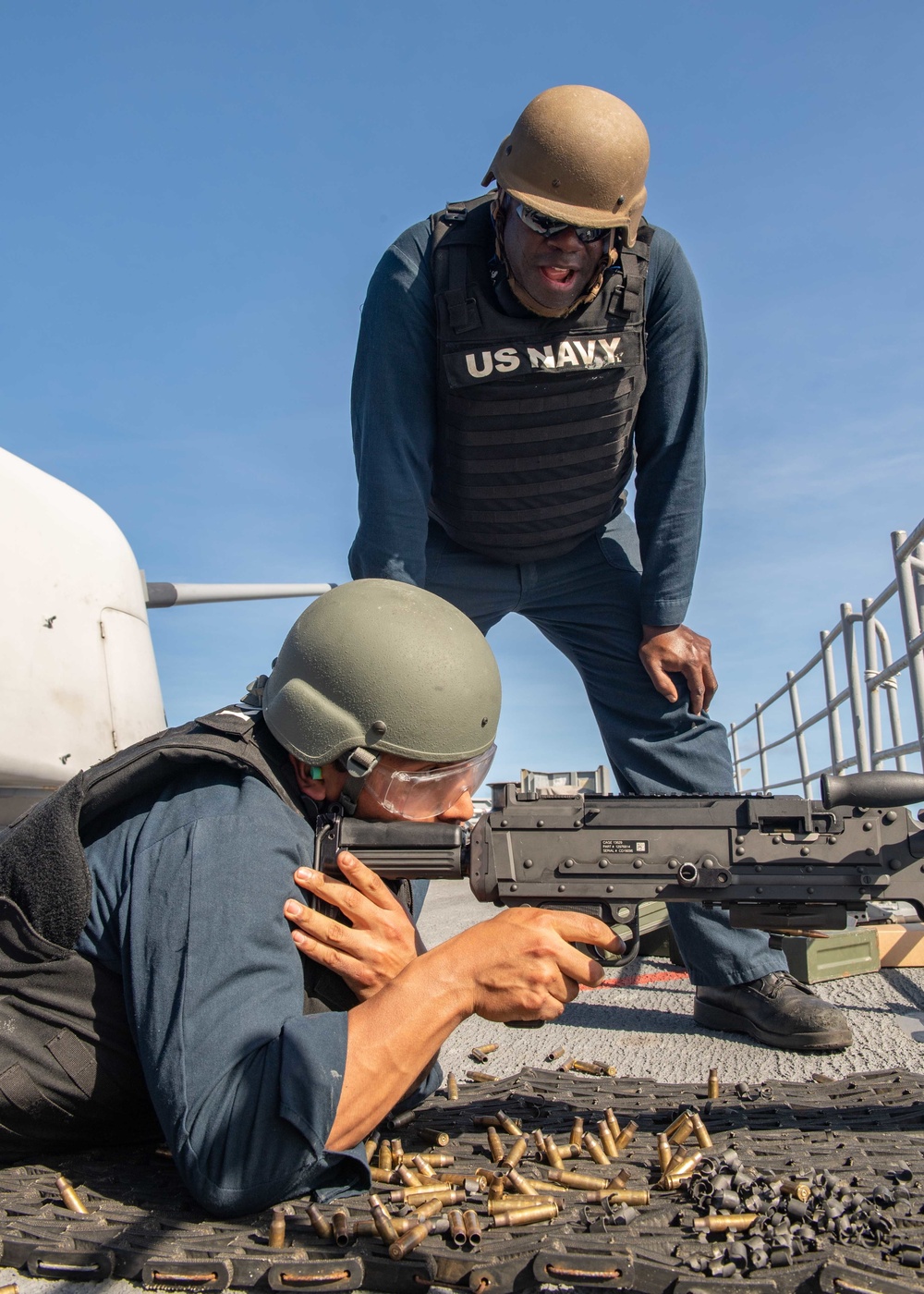 Antietam Conducts Live-Fire Exercise