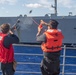 Antietam Conducts Replenishment-At-Sea