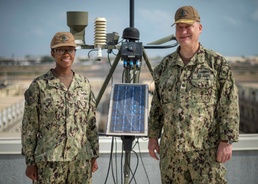 Sailor predicts weather, ensures operational safety