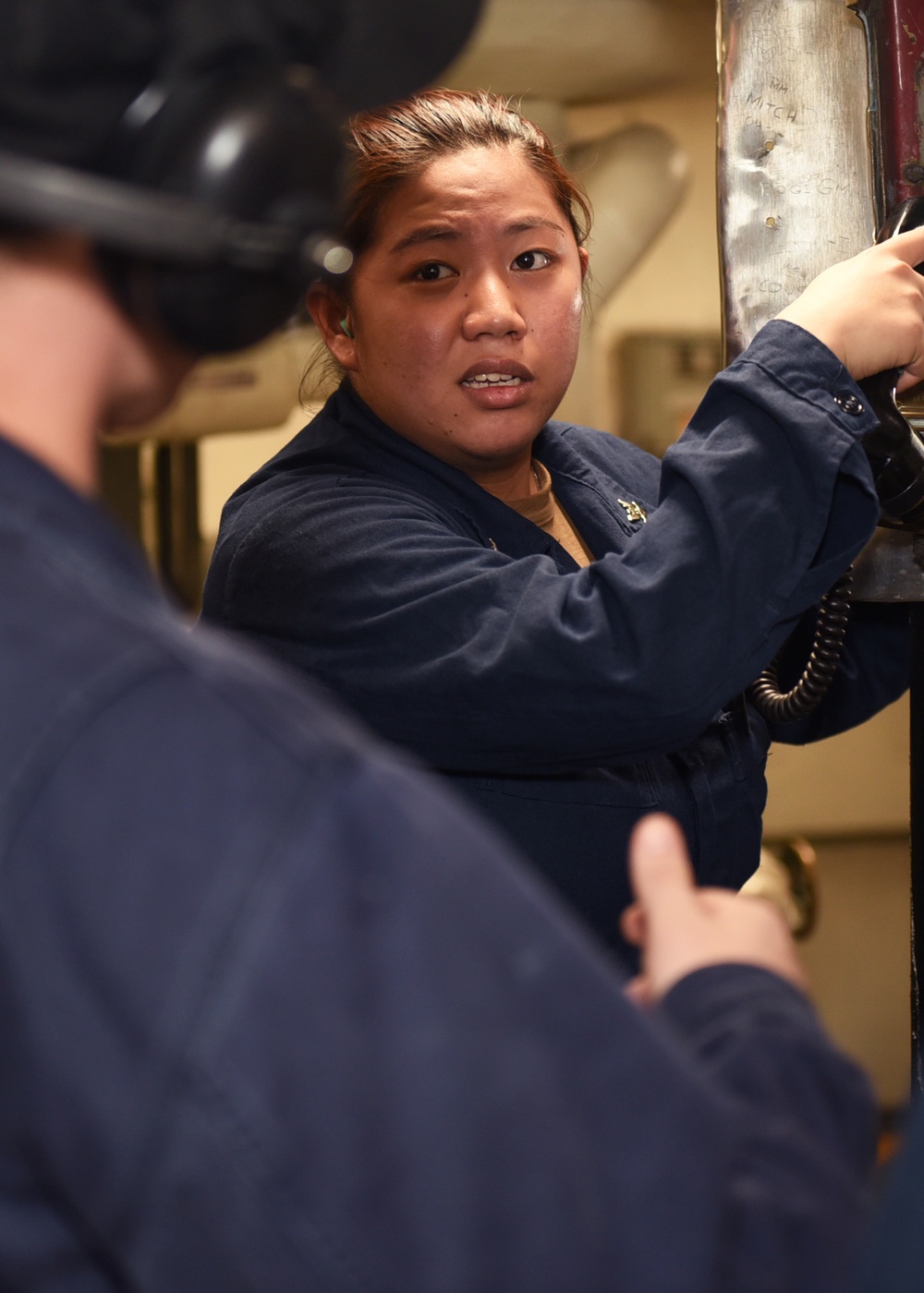 USS Blue Ridge Engineering Training Evolution