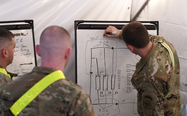 New York National Guard supports COVID-19 test site on Staten Island