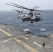 Flight operations aboard USS Bataan