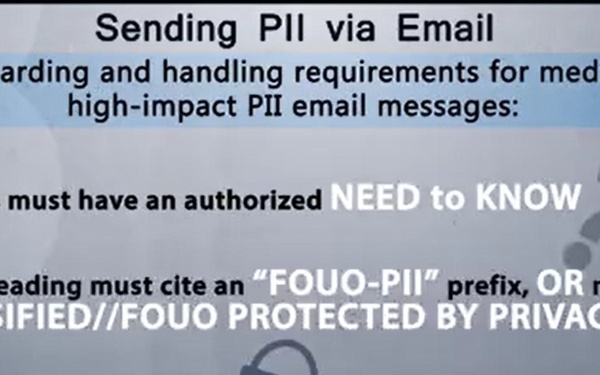 Sending PII via Email