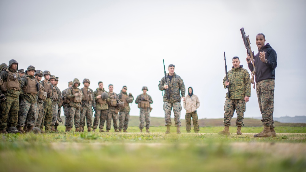 1st Law Enforcement Battalion Hosts Non-Lethal Course