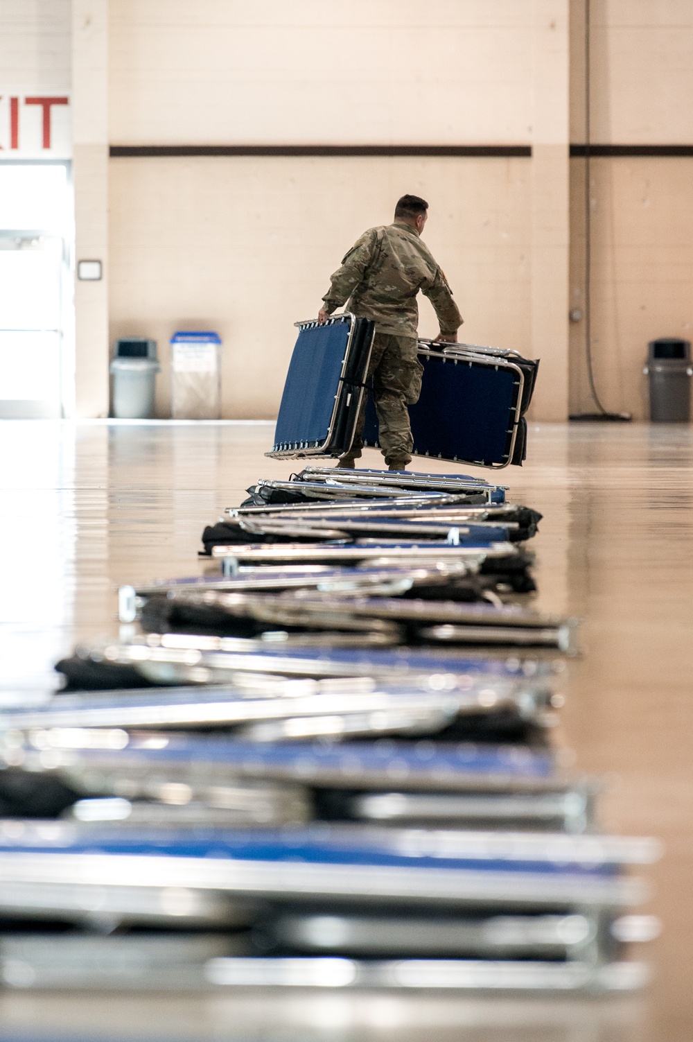 Oregon National Guard sets up Oregon Medical Station