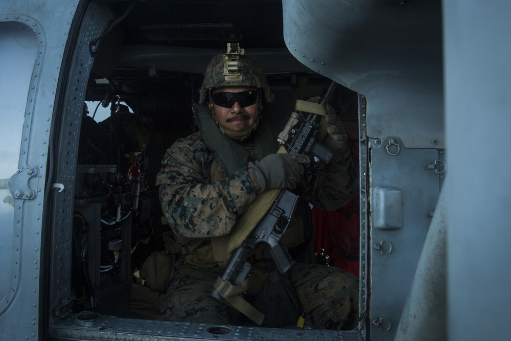 31st MEU conducts aerial sniper live fire exercise