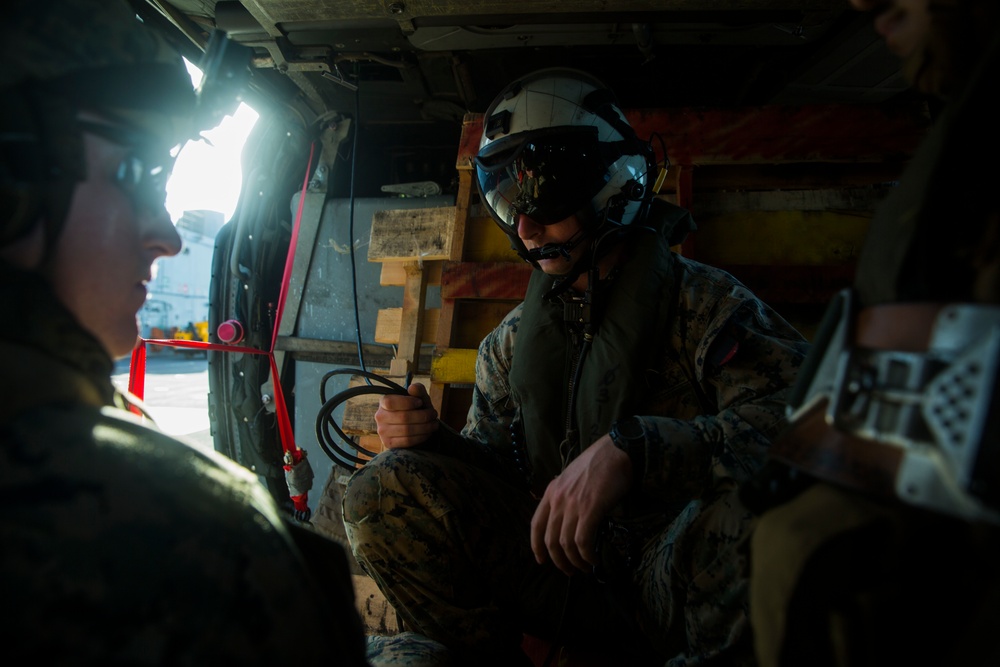 31st MEU conducts aerial sniper live fire exercise