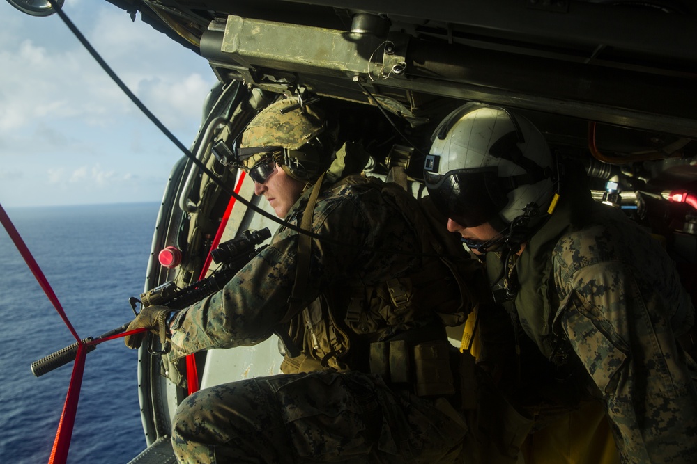 31st MEU conducts aerial sniper live fire exercise