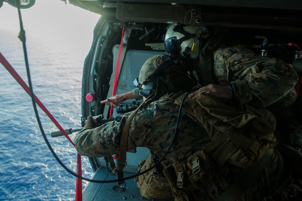 31st MEU conducts aerial sniper live fire exercise