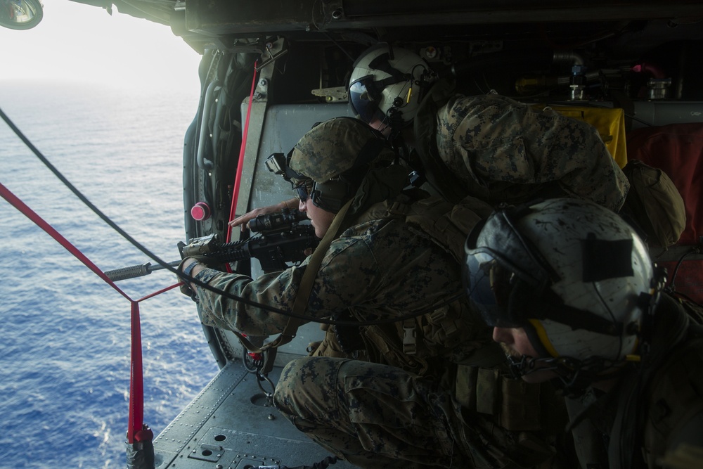 31st MEU conducts aerial sniper live fire exercise