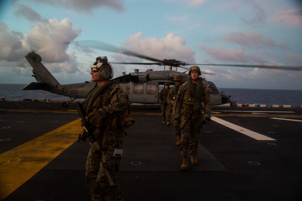 31st MEU conducts aerial sniper live fire exercise