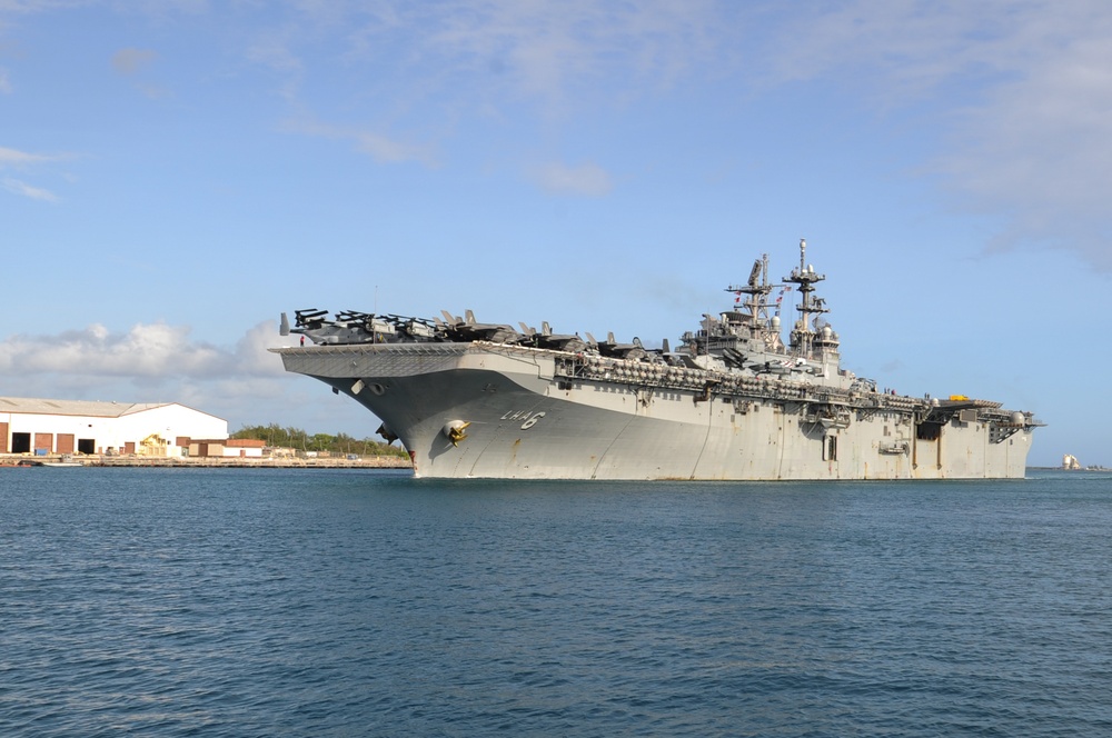 USS America Guam Port Visit
