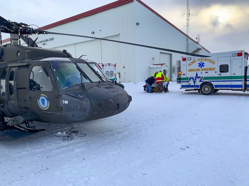 Alaska National Guard rescues Iditarod mushers
