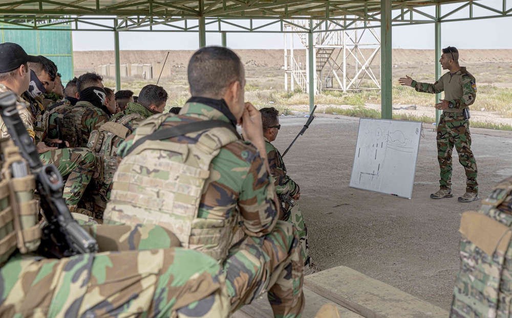 Special Forces of Iraq continue intense training