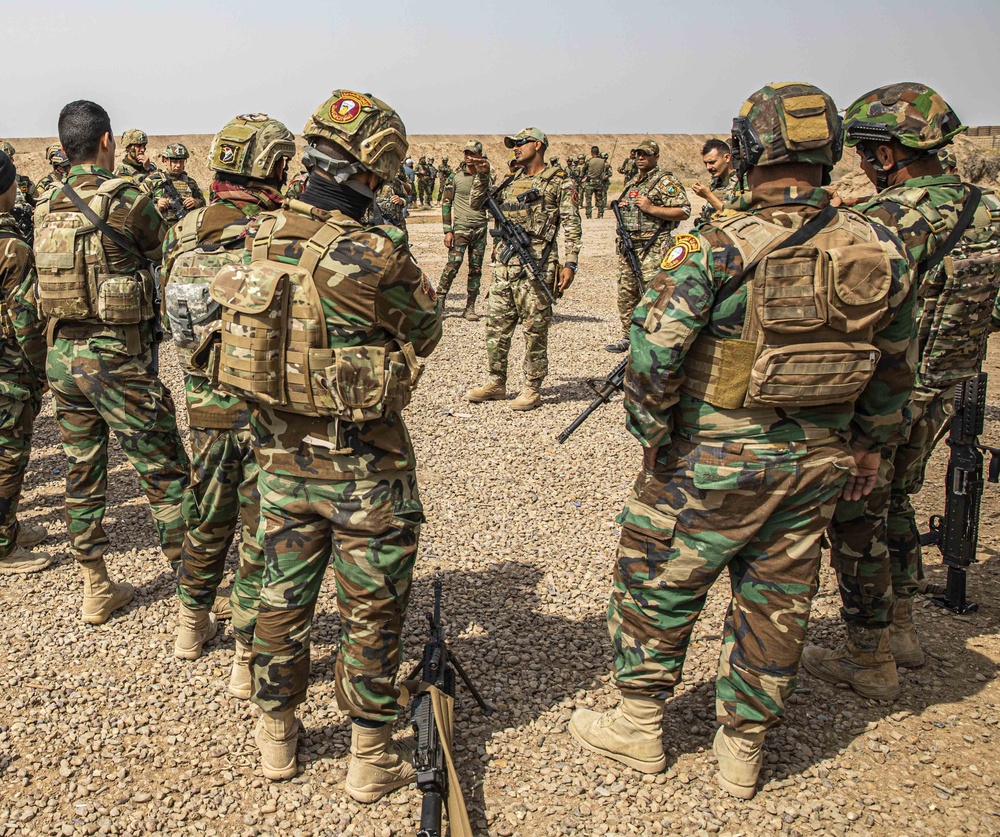 Special Forces of Iraq continue intense training