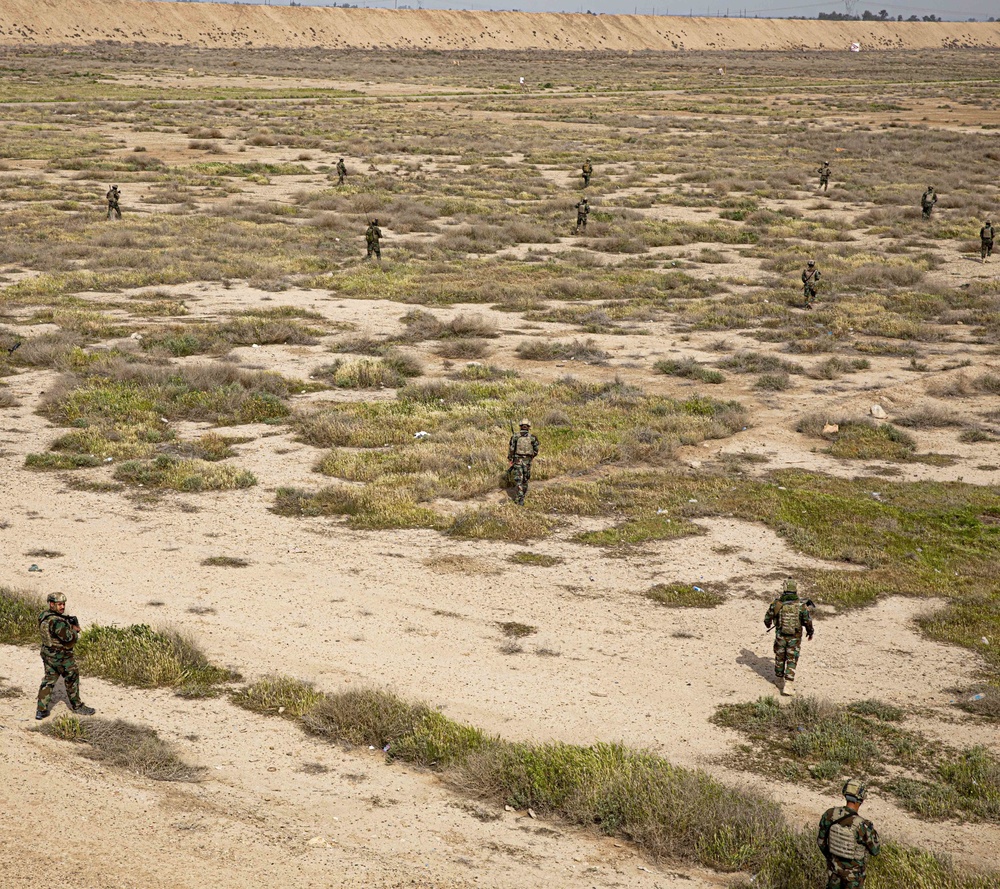 Special Forces of Iraq continue intense training