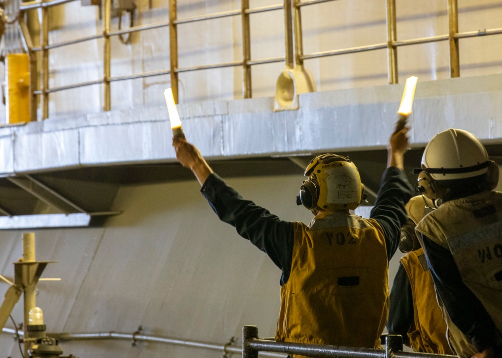 USS Bataan Well Deck Operations