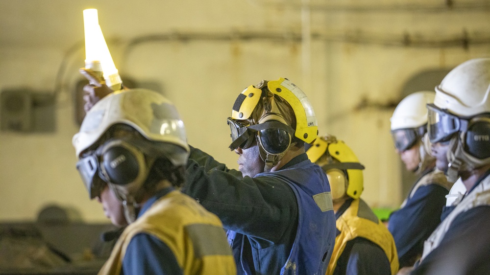 USS Bataan Well Deck Operations