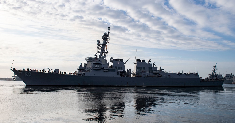 USS Roosevelt (DDG 80) homeport shift