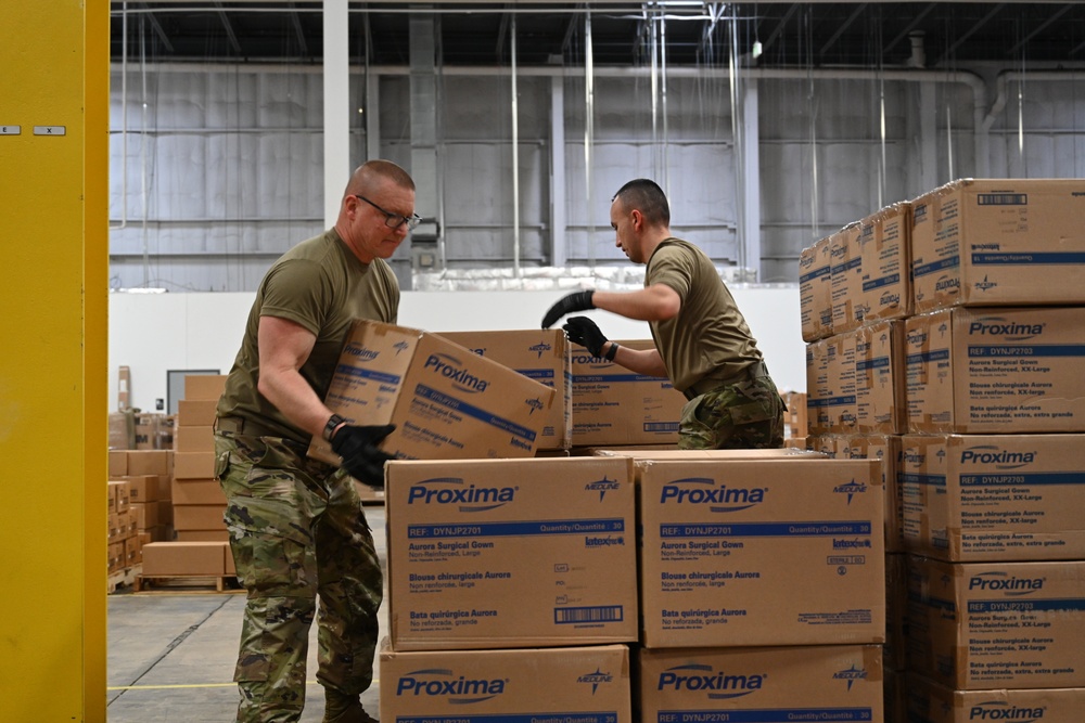 Maryland National Guard Helping With Strategic National Stockpile Push
