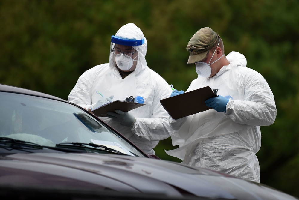 La. Guard assists Jefferson testing site, now open to public