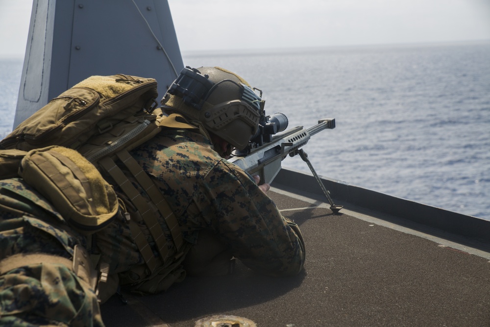 31st MEU Marines conduct DATF drill aboard USS Green Bay