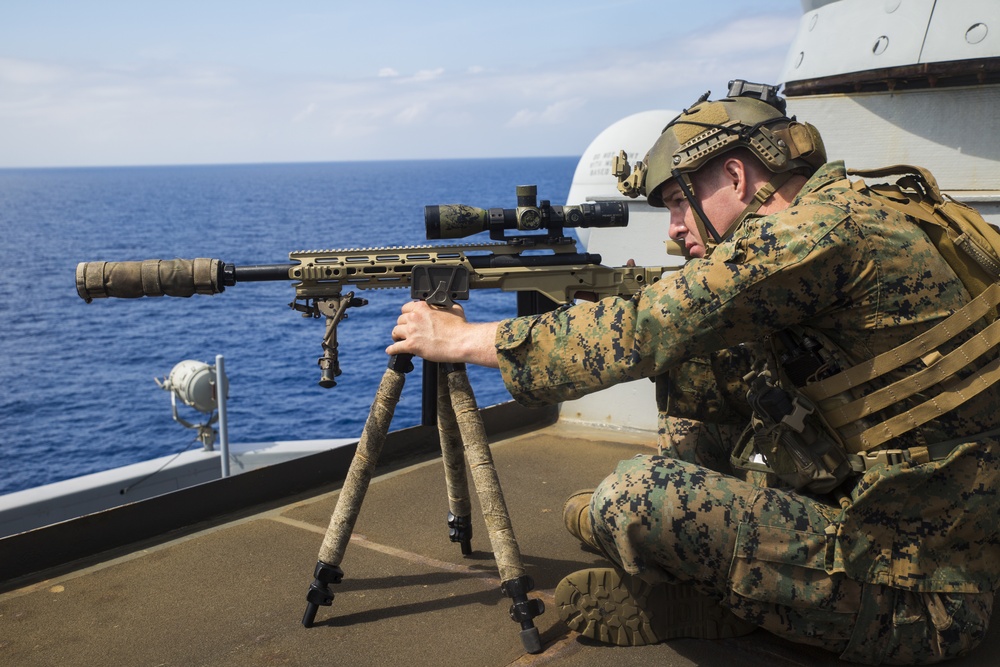 31st MEU Marines conduct DATF drill aboard USS Green Bay