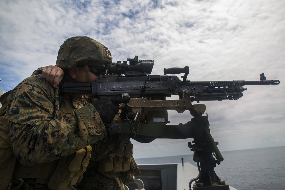 31st MEU Marines conduct DATF drill aboard USS Green Bay