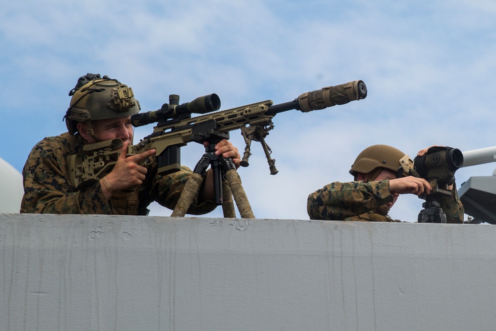 31st MEU Marines conduct DATF drill aboard USS Green Bay