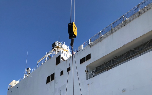 USNS Mercy (T-AH 19) Prepares to Deploy