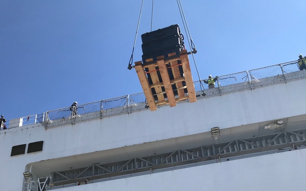 USNS Mercy (T-AH 19) Prepares to Deploy