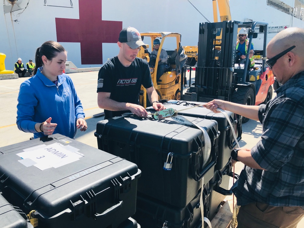 USNS Mercy (T-AH 19) Prepares to Deploy