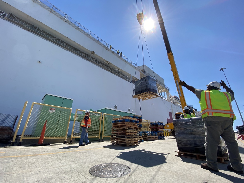 USNS Mercy (T-AH 19) Prepares for Deployment