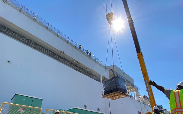 USNS Mercy (T-AH 19) Prepares for Deployment