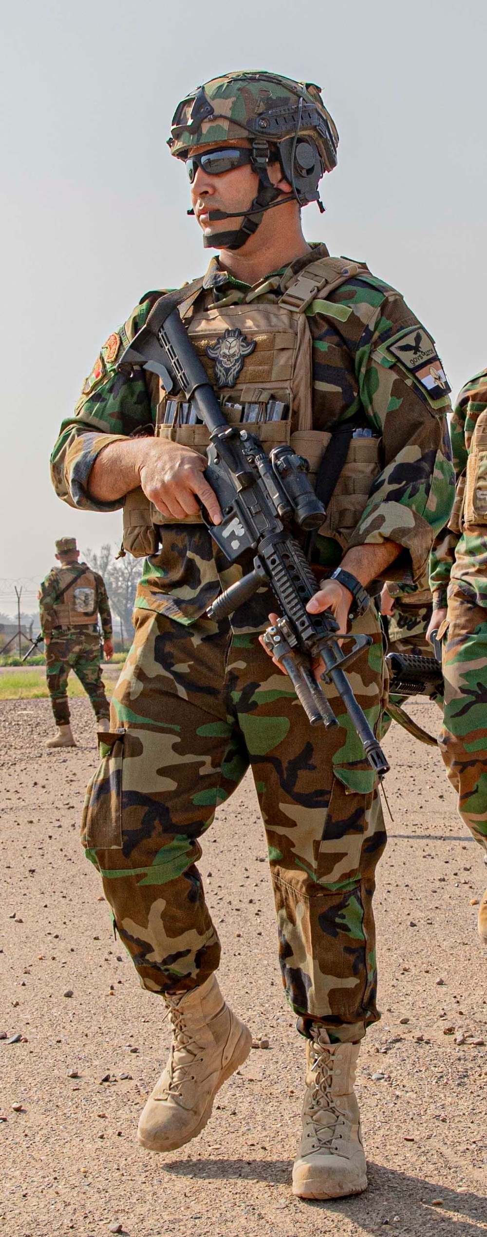 Special Forces of Iraq tirelessly train