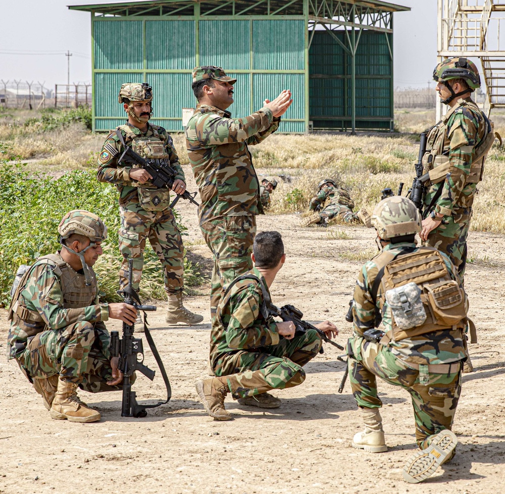 Special Forces of Iraq tirelessly train
