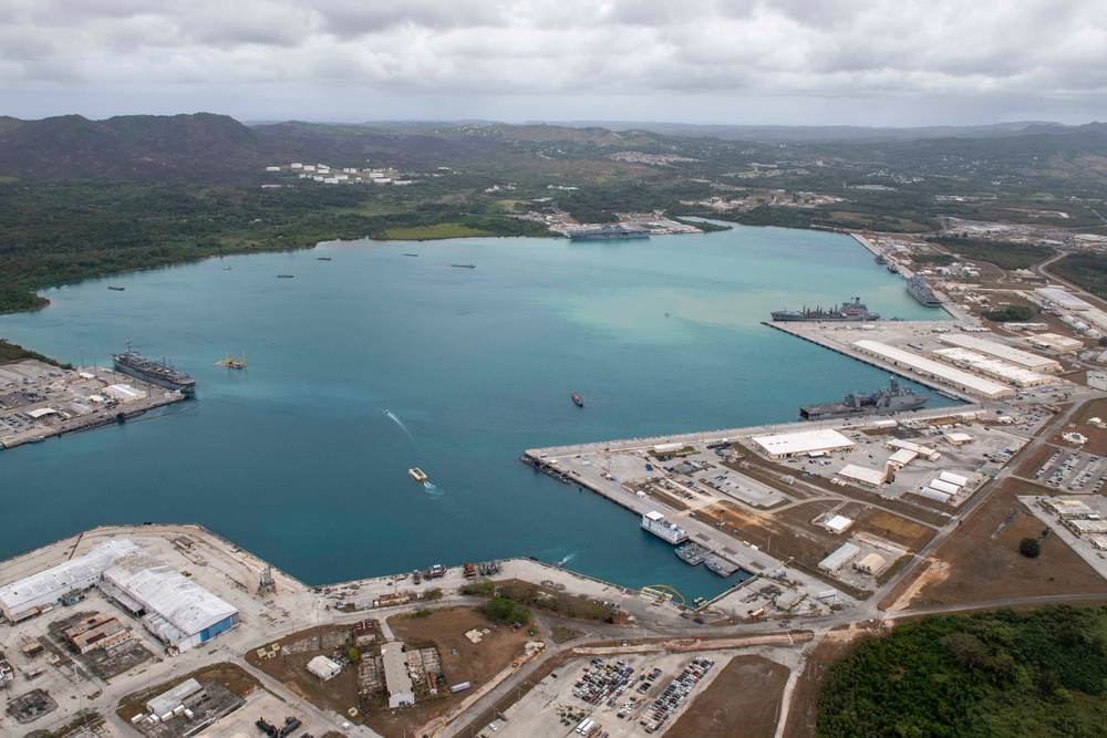 America ESG Operates from Naval Base Guam