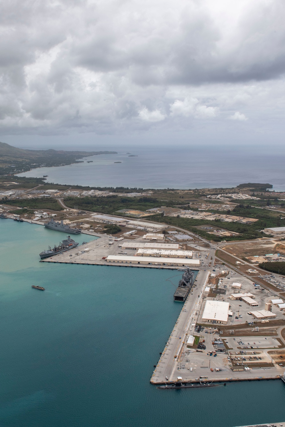 America ESG Operates from Naval Base Guam